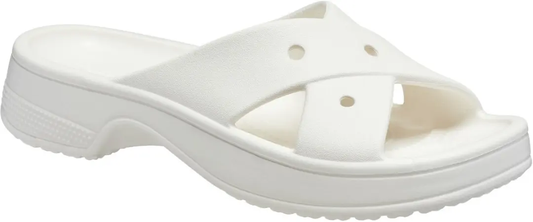 Crocs Women Cross Dames Sandalen 210840 - Lichtgewicht - Chalk - afbeelding 2 van 6