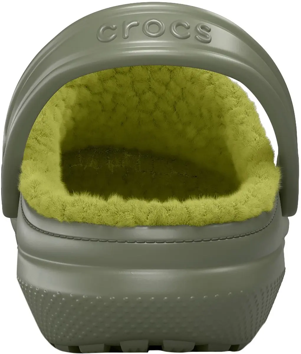 Crocs Classic Lined Clog Kids Moss - 33.5