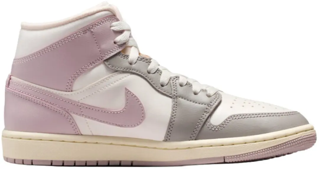 Jordan 1 Mid Enigma Stone Particle Rose (Women's)