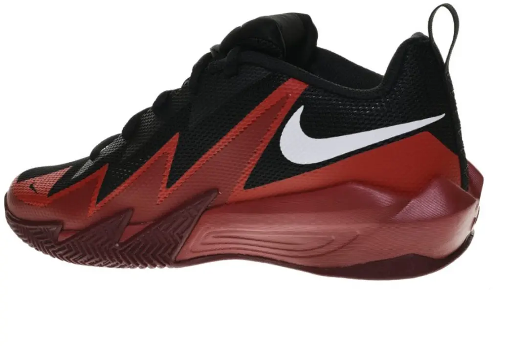 Nike S.T. Dynamite IH2308-004 Basketbalschoenen - Zwart Rood - afbeelding 3 van 3