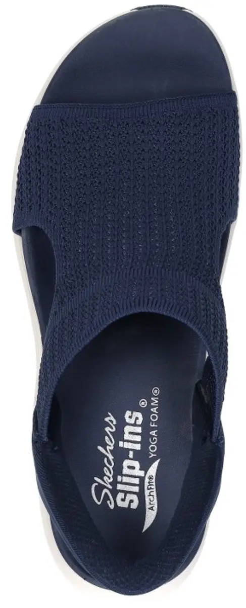 Skechers Slip-Ins Arch Fit 2.0 Sandalen - Blauw Maat 37 - afbeelding 4 van 6