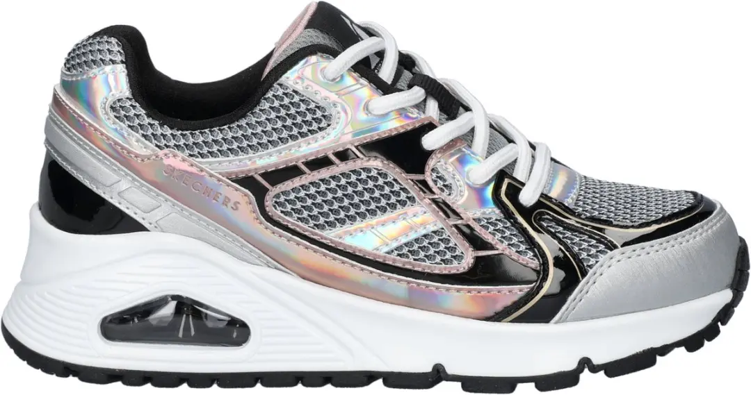 Skechers Uno Gen1-Platinum Flash Meisjes Sneakers