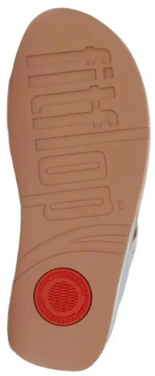 Fitflop Lulu Crystal Embellished Toe Post Sandalen Zilver EU 36 Vrouw - afbeelding 3 van 6