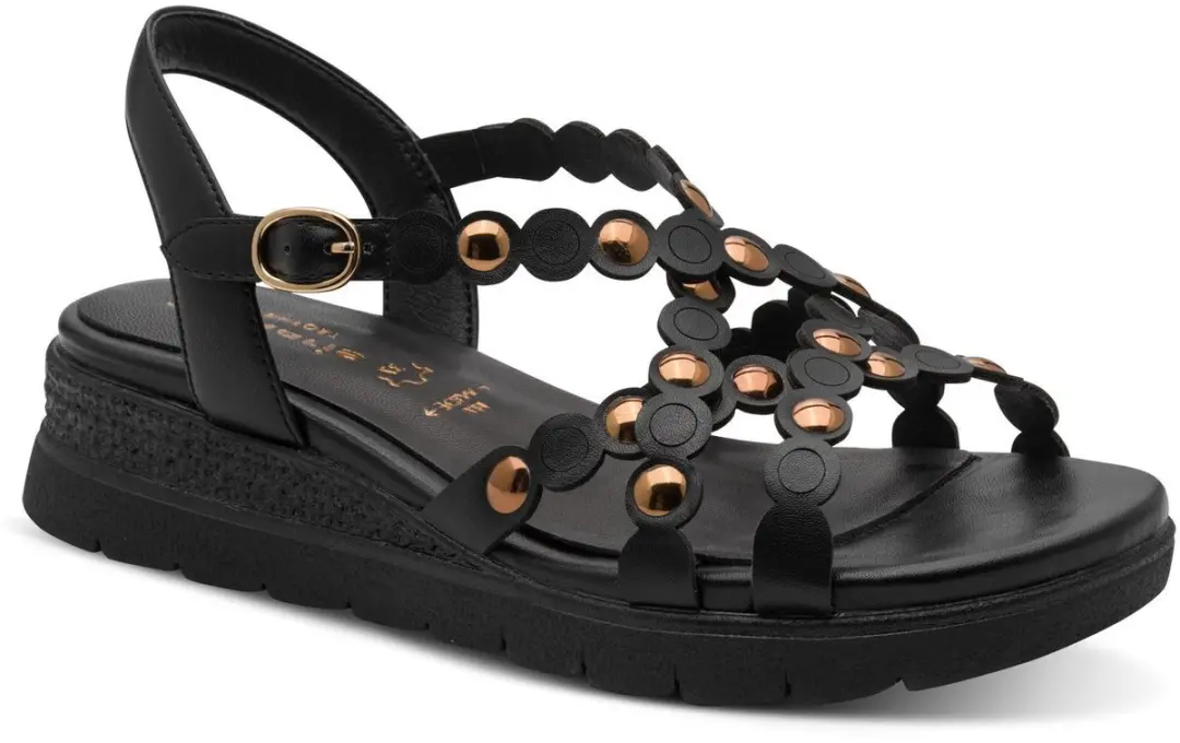 Tamaris WIDE FIT Dames Sandaaltje 8-88738-46 022 H-breedte Maat: 39 EU