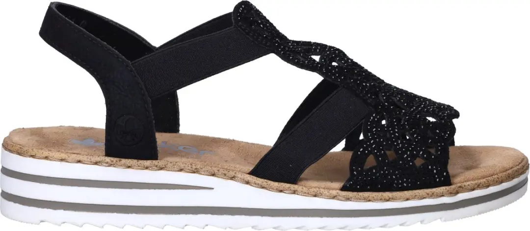 Rieker Sandalen Plat Sandalen Plat