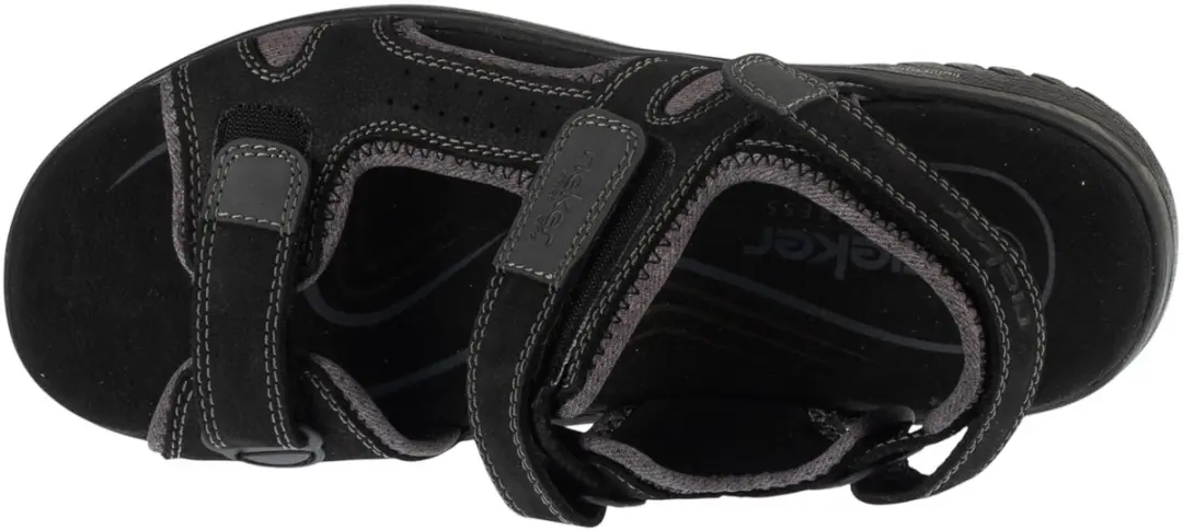Rieker 26450-00 Sandalen - Zwart
