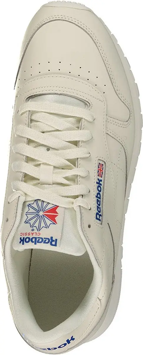 Reebok Classic Leather Cream Sneakers - Wit