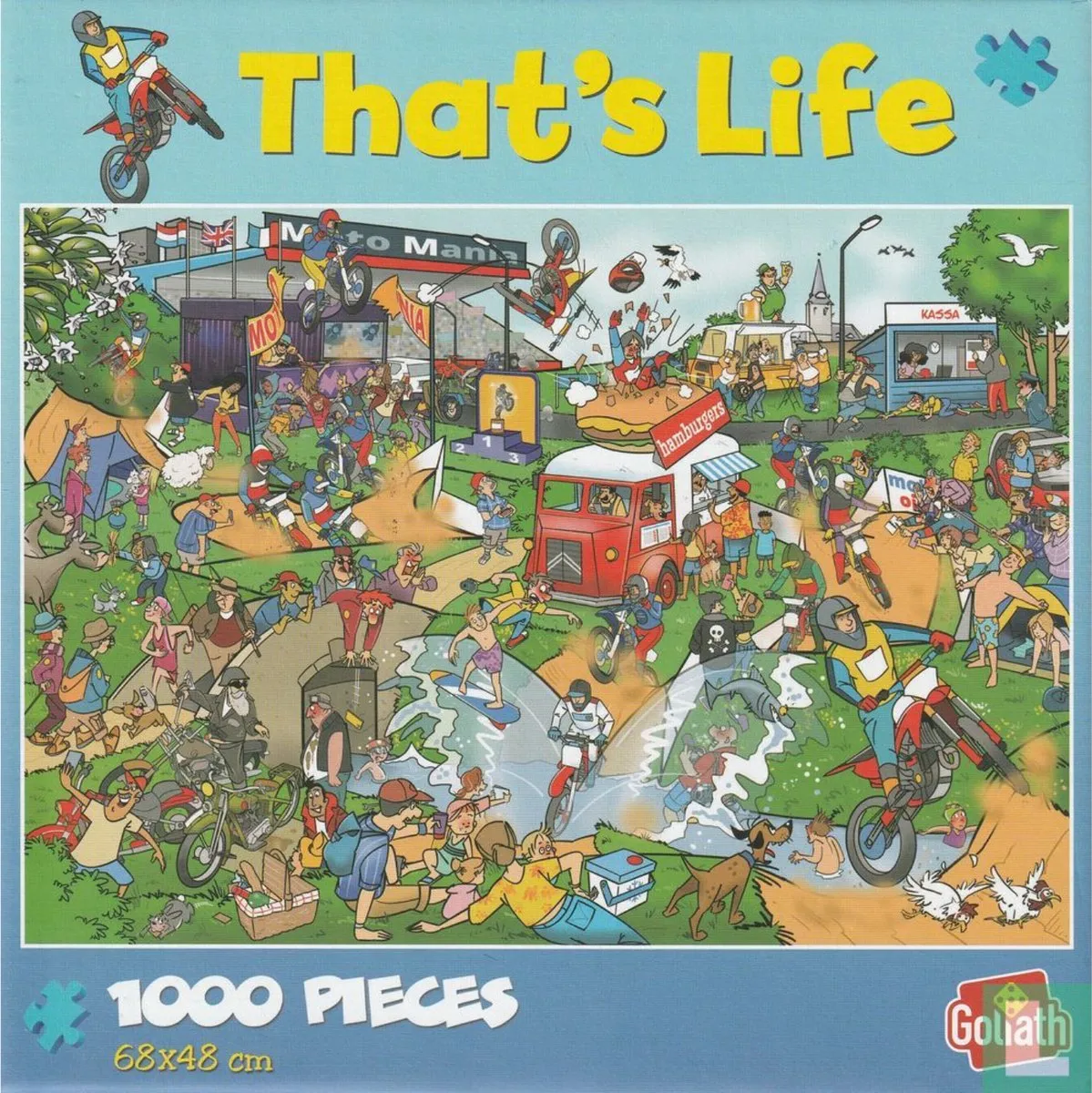 Goliath That's Life Moto Mania Legpuzzel 1000 Stukjes
