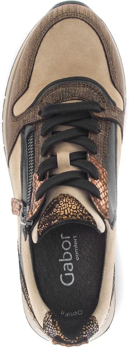 Gabor Dames Sneakers Comfort Optifit 42 - Beige