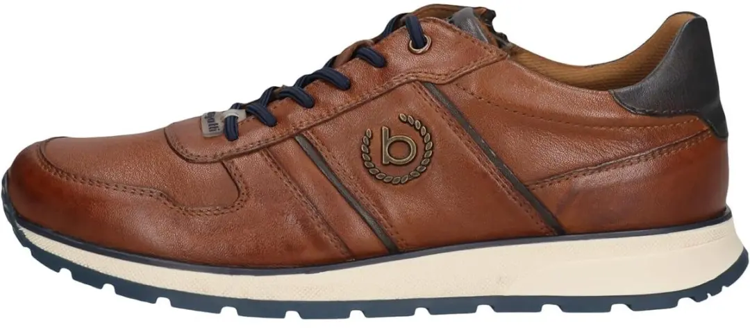 Bugatti Sheep Crust Trainers 331-APA03-4100 - 44 - Cognac