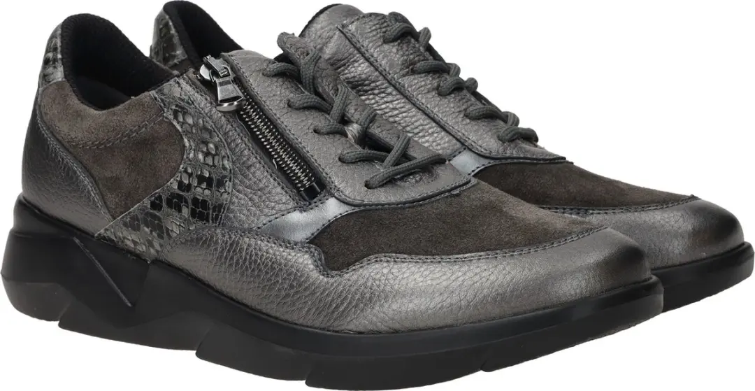 Wäldlaufer K-funky Roxy Dames Veterschoenen - Oud-zilver - afbeelding 2 van 6