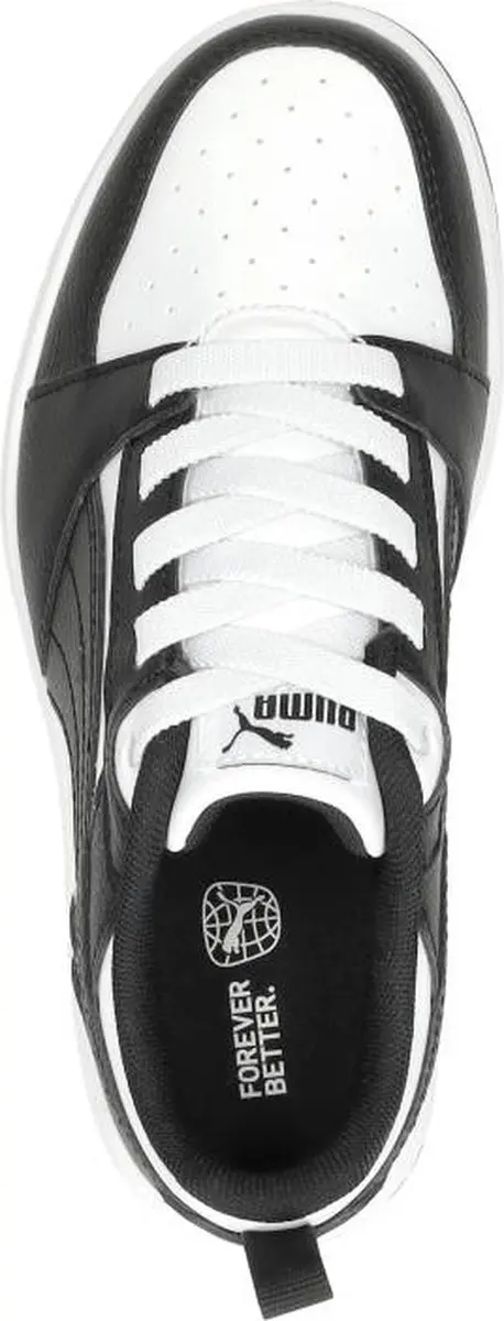 PUMA Puma Rebound V6 Lo AC PS FALSE Sneakers - Puma White-Puma Black - afbeelding 5 van 6