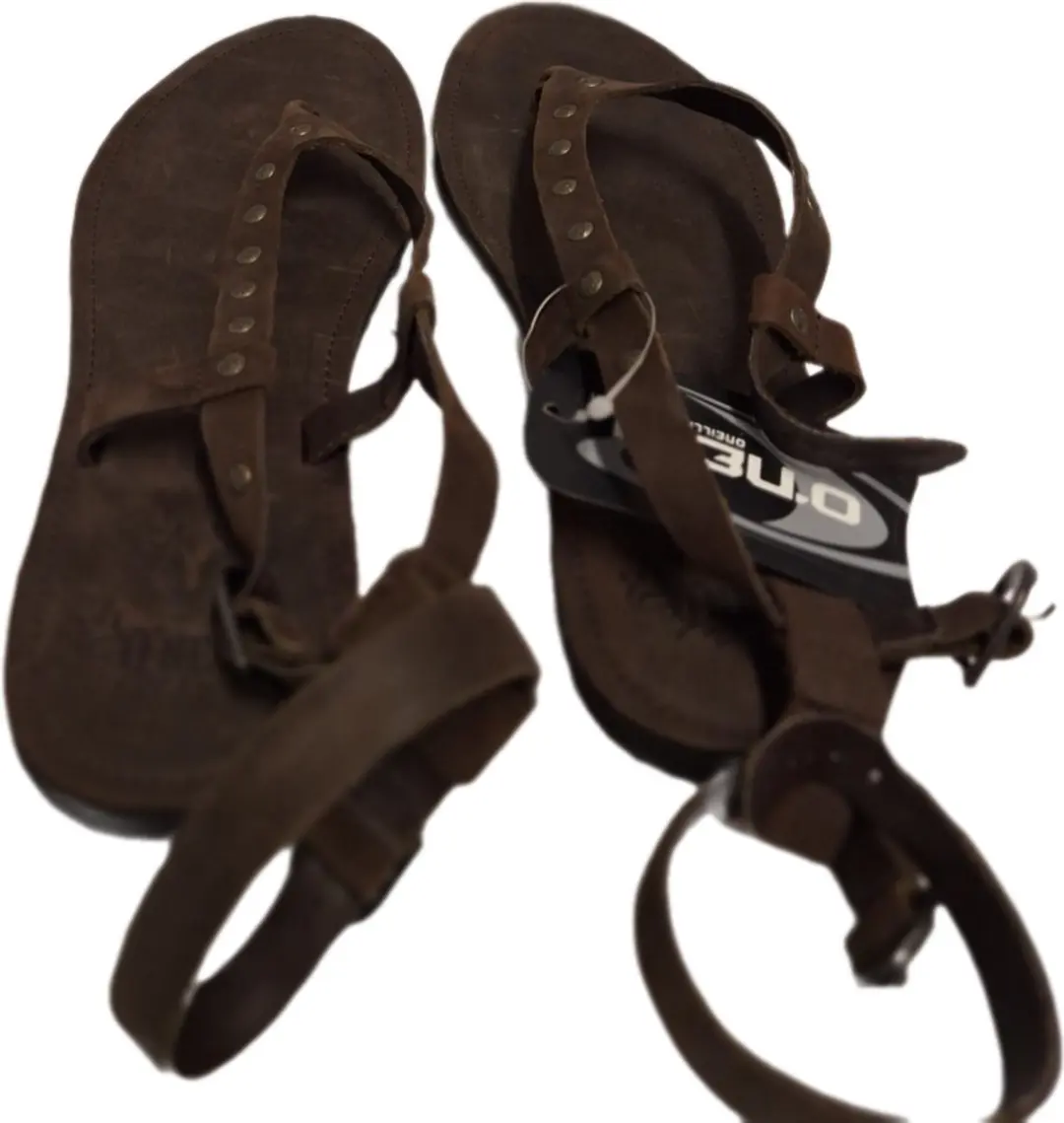 O'NEILL-JARI- GRIEKSE ENKELSLUITING SLIPPER-COFFEE COLOR-SIZE 39