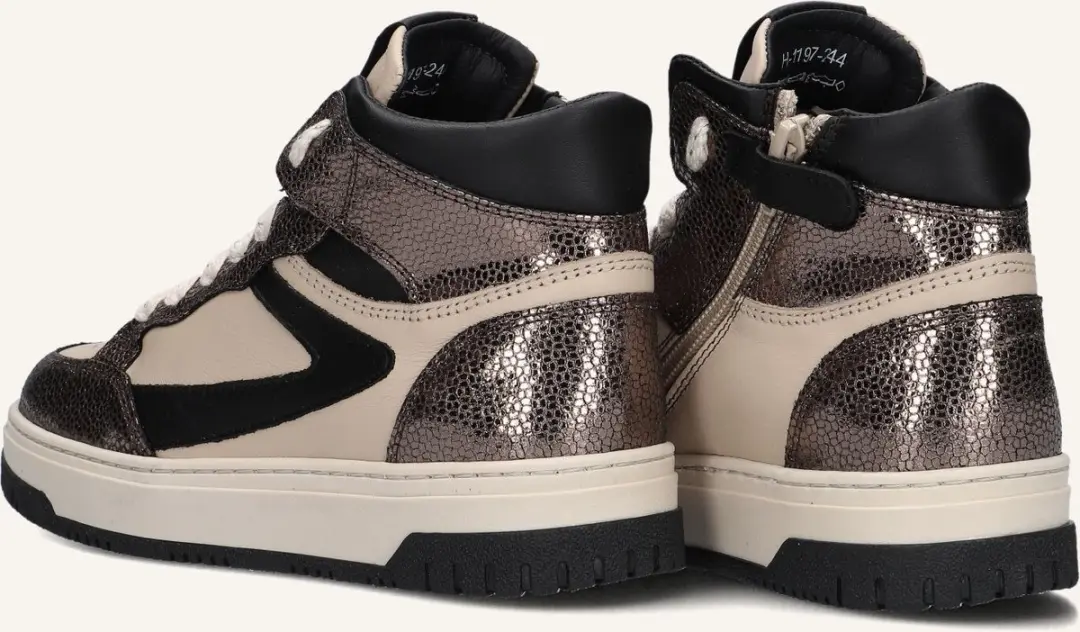 Hip H1197 Sneakers Meisjes - Brons - Maat 34 - afbeelding 4 van 6