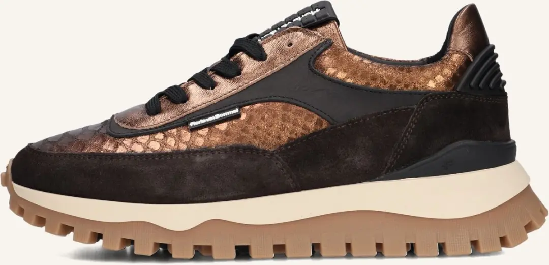 Floris van Bommel Sfw-10100 Grommi Sneakers - Brons - 38 - afbeelding 2 van 6