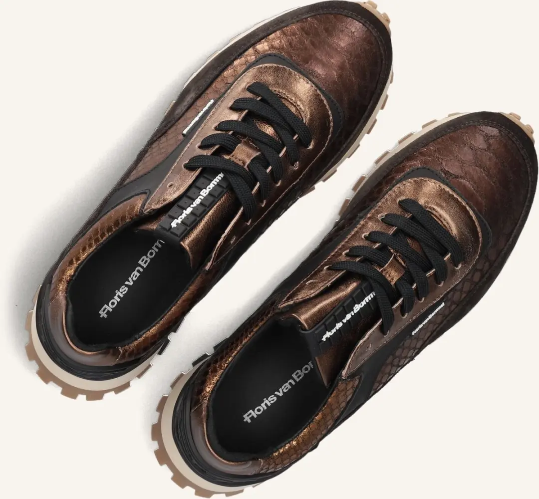 Floris van Bommel Sfw-10100 Grommi Sneakers - Brons - 38 - afbeelding 5 van 6