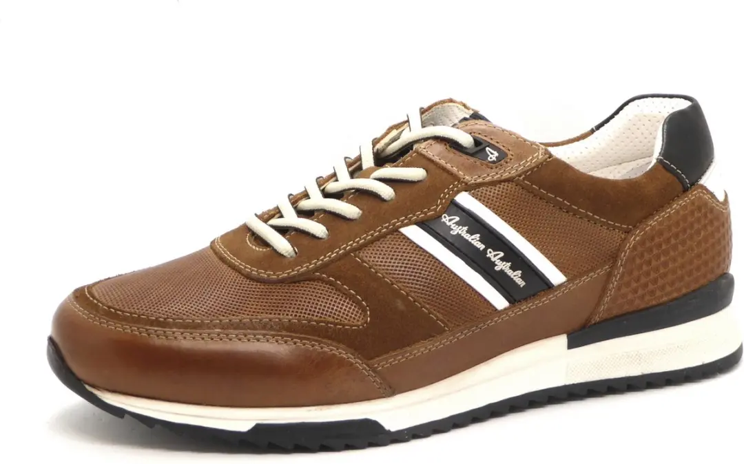 Australian Filmon Lage Sneakers Cognac - Maat 45
