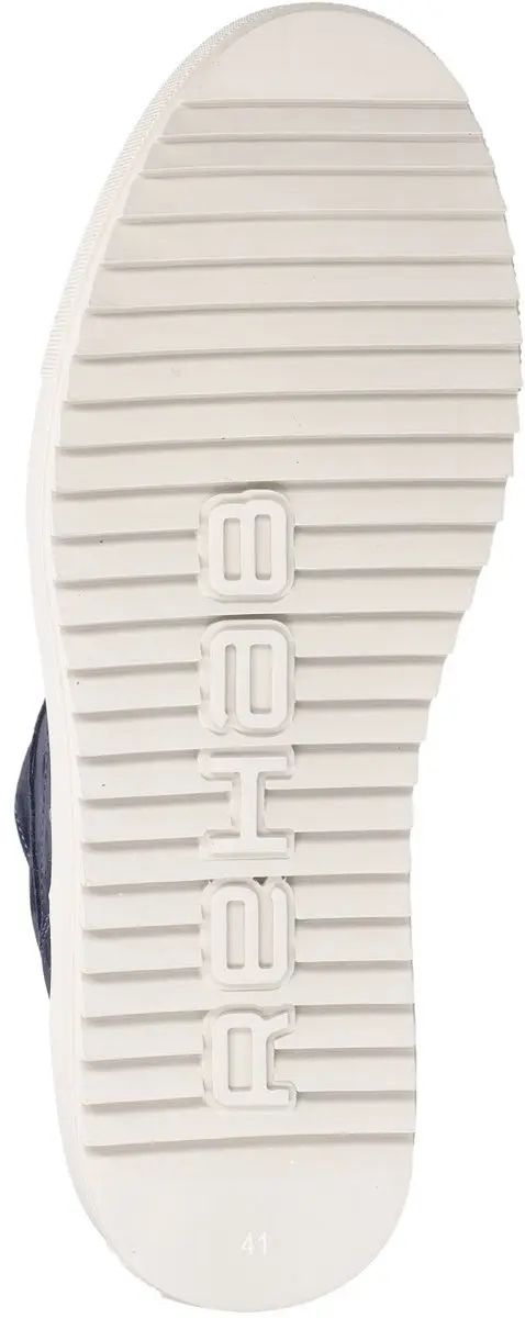 Rehab Creon Nubuck Heren Sneaker - Donkerblauw 46 - afbeelding 4 van 6