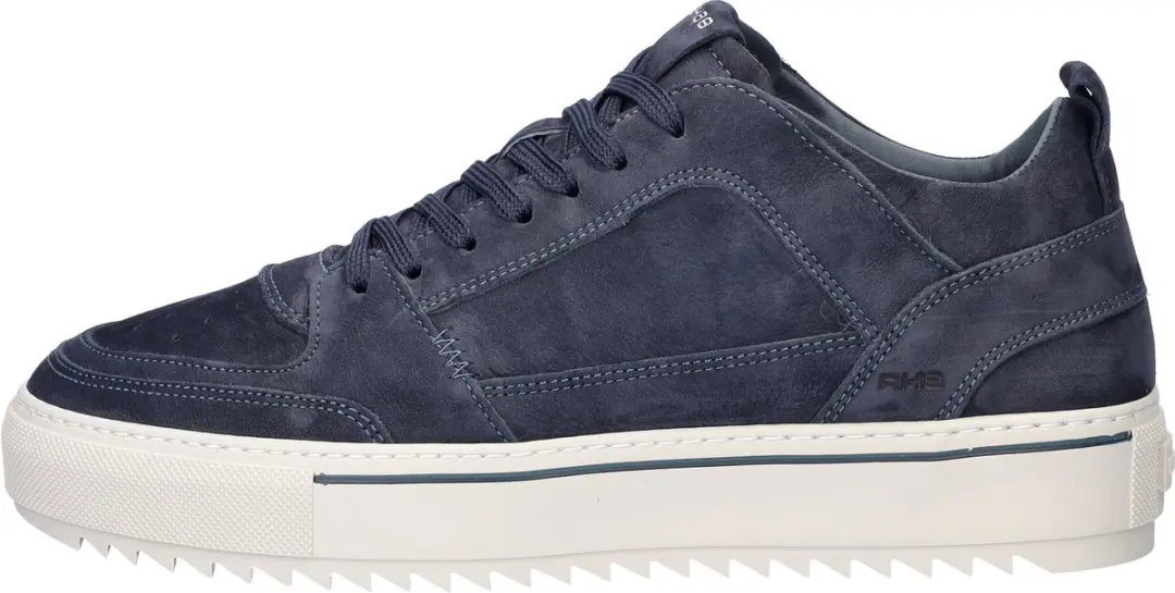 Rehab Creon Nubuck Heren Sneaker - Donkerblauw 46 - afbeelding 2 van 6