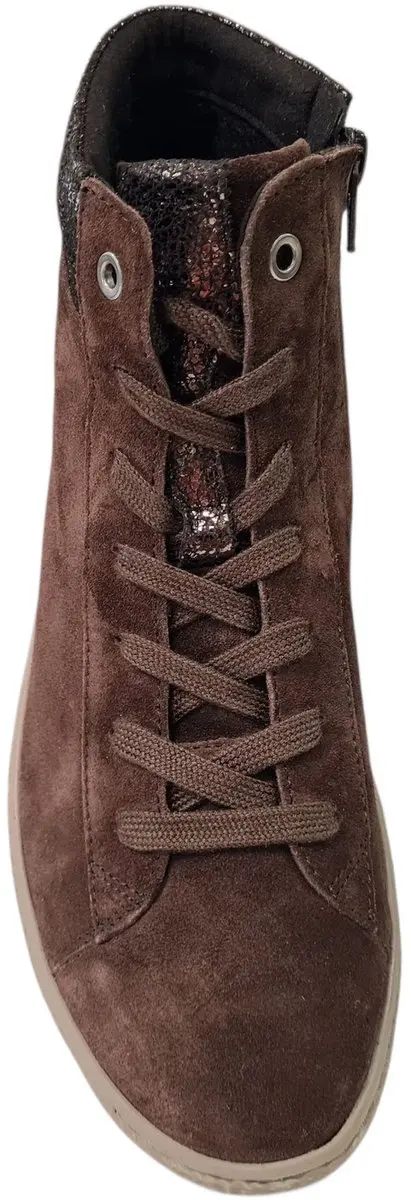 Hartjes 172.1404/34 77.36 H Donkerbruine Veterboots - Maat 39