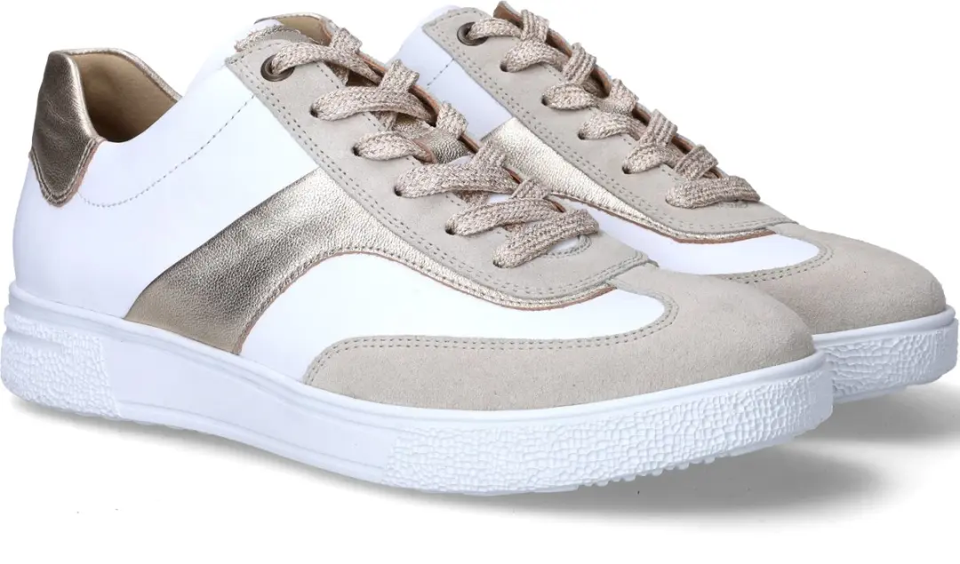 Hartjes Sophie Shoe Dames Veterschoenen - Wit - Maat 37 - afbeelding 2 van 6