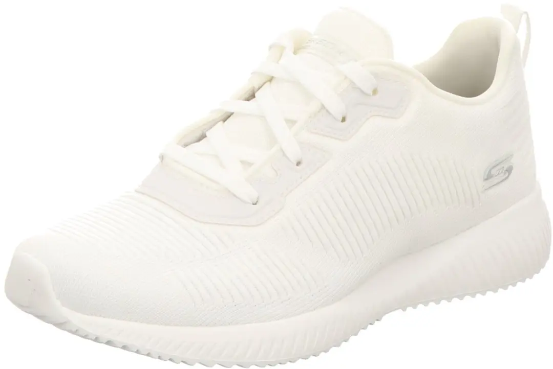 Skechers BOBs Sport BOBS SQUAD TOUGH TALK Sneakers WIDE FIT Dames Wit
