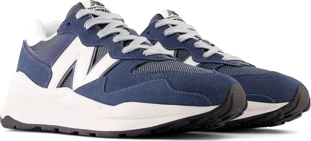 New Balance 57/40 Sneakers Heren - 44 - Blauw/Wit - afbeelding 6 van 6
