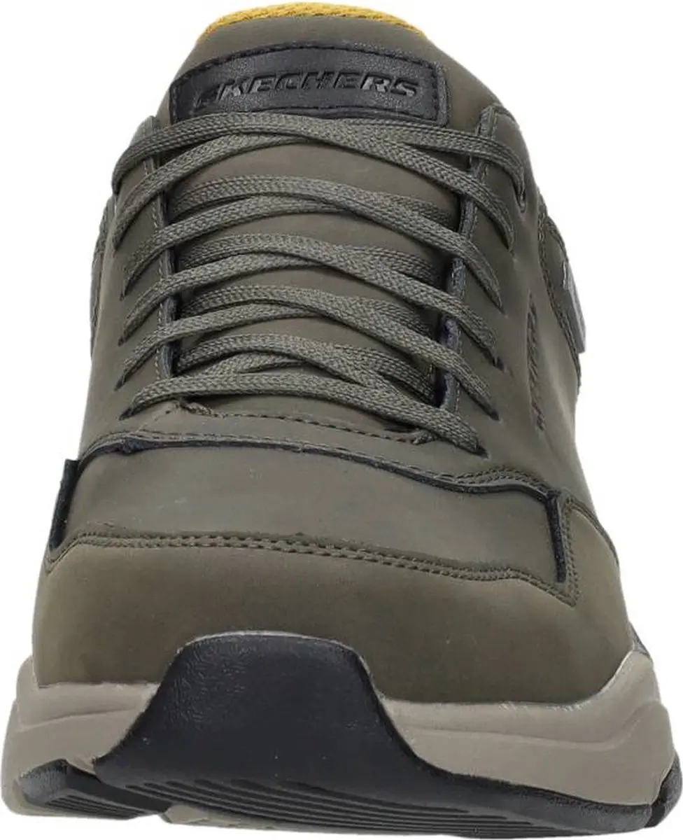 Skechers Benago Hombre Waterproof Wandelschoenen - Groen - afbeelding 2 van 6