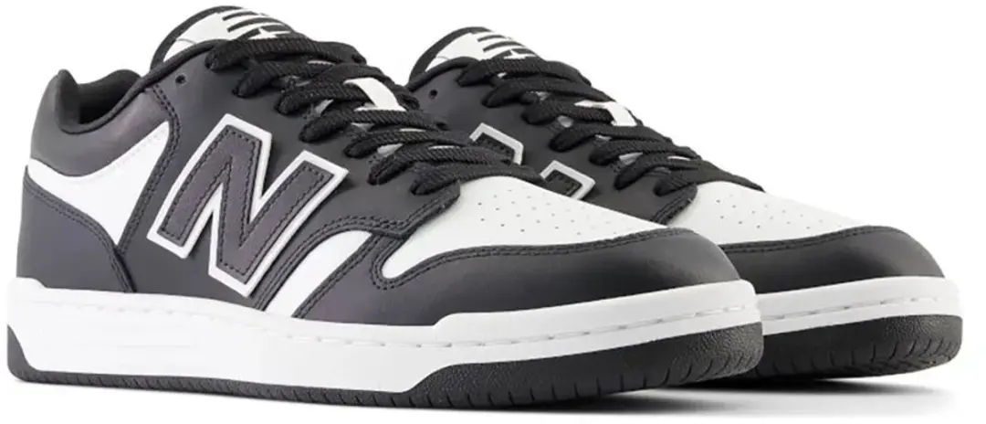 New Balance BB480 Heren Sneakers - Wit - afbeelding 3 van 6