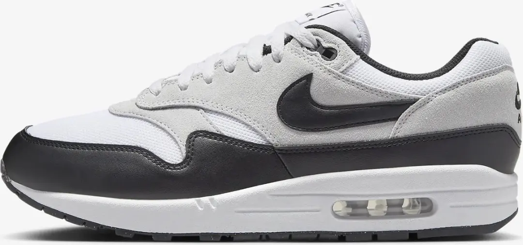 Nike Air Max 1 Sneakers - Zwart/Wit - 47 - afbeelding 2 van 6