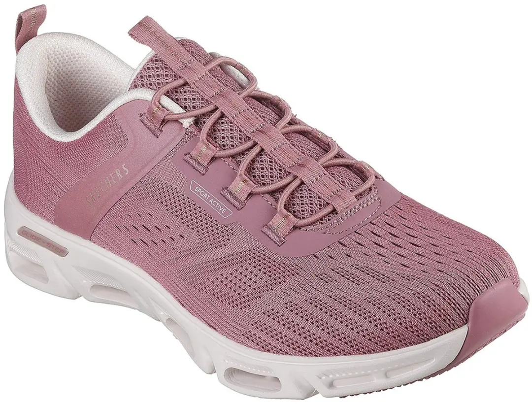 Skechers GLIDE-STEP GRAFITY veganistische damessneakers 104601 DKRS roze