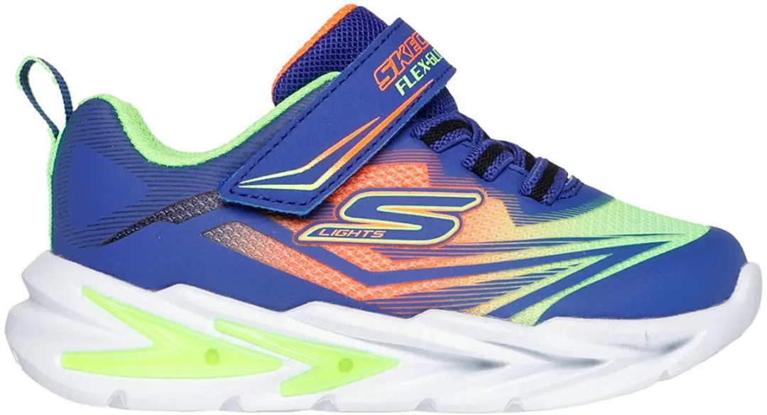 Skechers Lights-Flex-Glow Ultra Sportschoenen - Blauw - Maat 21 - afbeelding 6 van 6