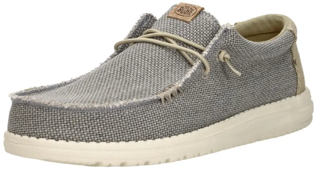 HEYDUDE Wally Braided Instappers - Maat 43 - Blauw