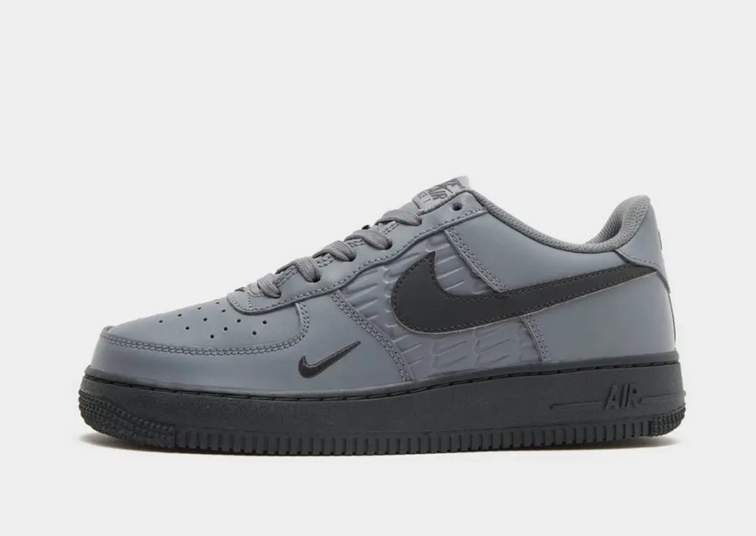 Nike Air Force 1 GS Cool Grey Antraciet