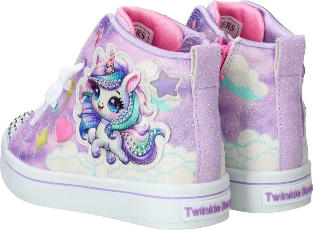 Skechers Twi-Lites 2.0 Sneakers - Meisjes - Multi - 25 - afbeelding 4 van 6