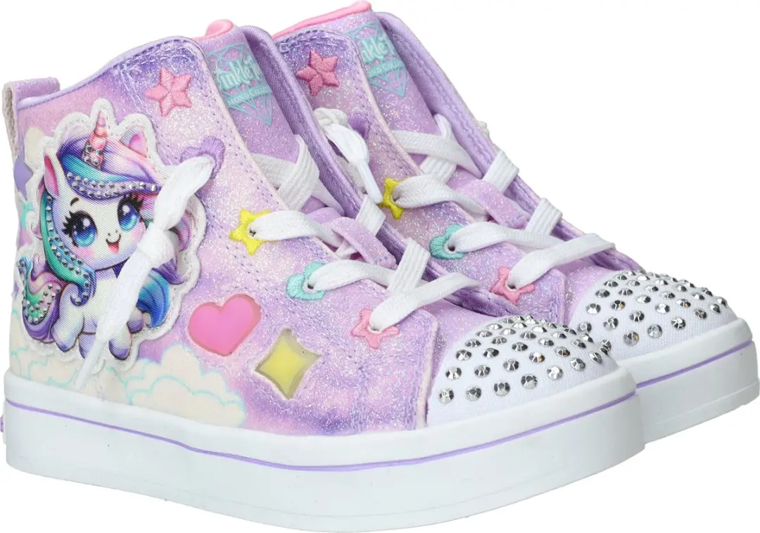 Skechers Twi-Lites 2.0 Sneakers - Meisjes - Multi - 25 - afbeelding 2 van 6