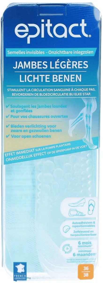 Epitact Lichte Benen Onzichtbare Inlegzolen