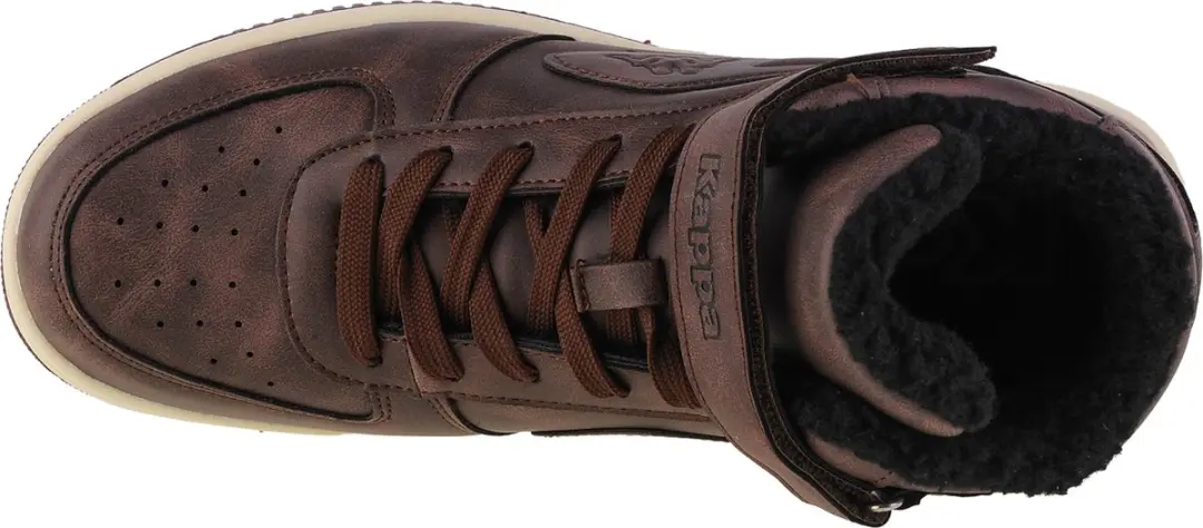 Kappa Bash Mid Fur Sneakers 242799-5043 - Bruin - afbeelding 3 van 4
