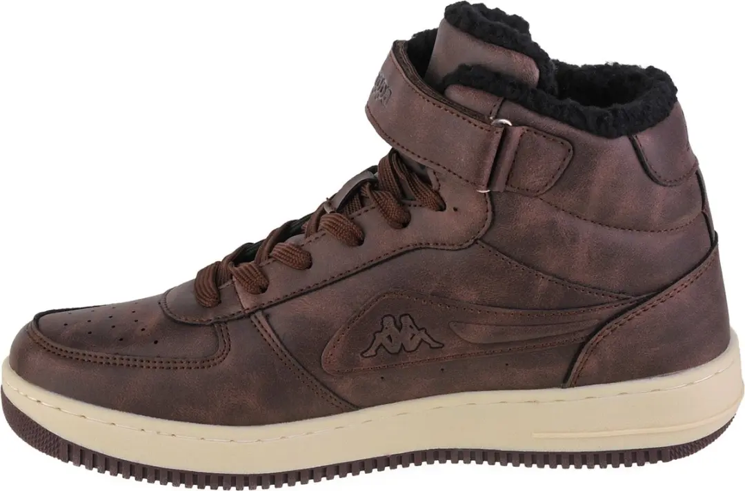 Kappa Bash Mid Fur Sneakers 242799-5043 - Bruin - afbeelding 2 van 4