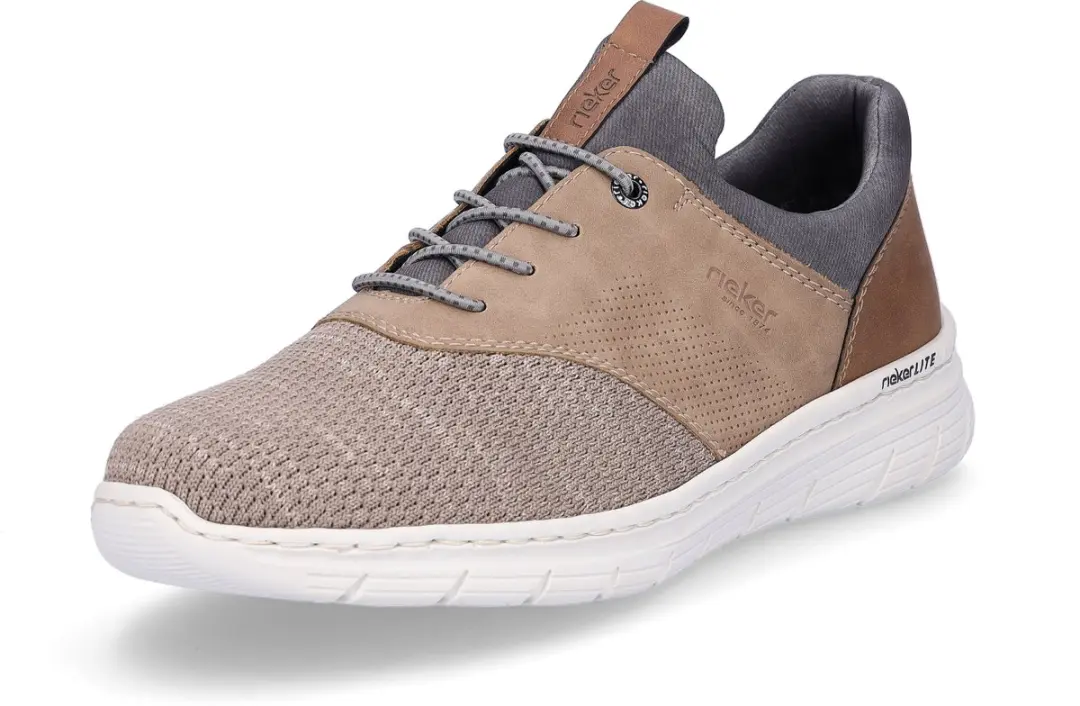 Rieker herenslipschoenen beige