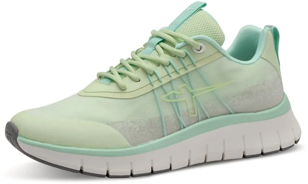 Tamaris damessneakers 1-23767-44 705 Lage damesschoenen Vegan M2376744 groen