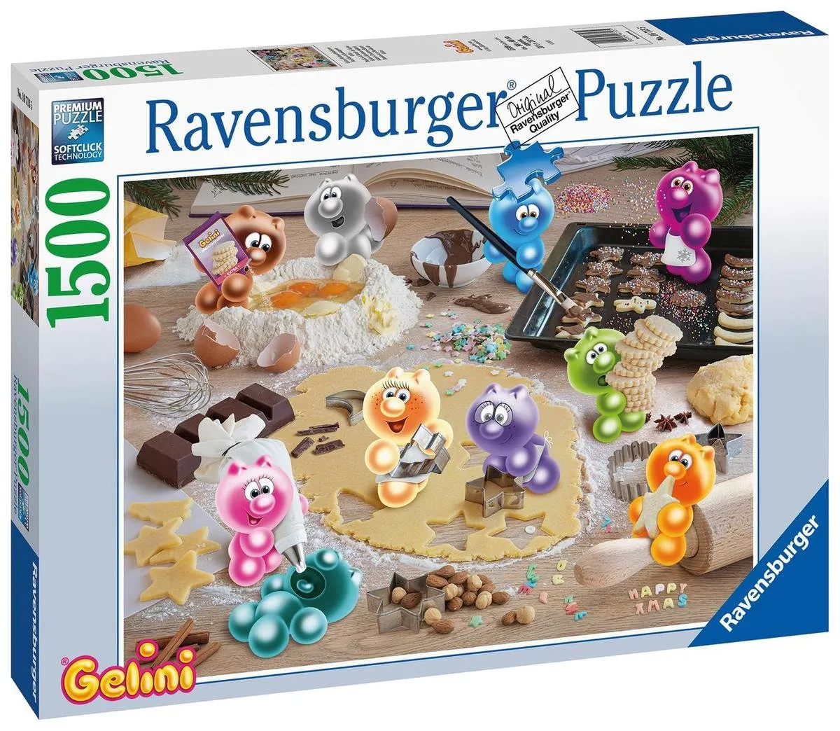 Ravensburger Kerst met Gellini Legpuzzel 1500 Stuks