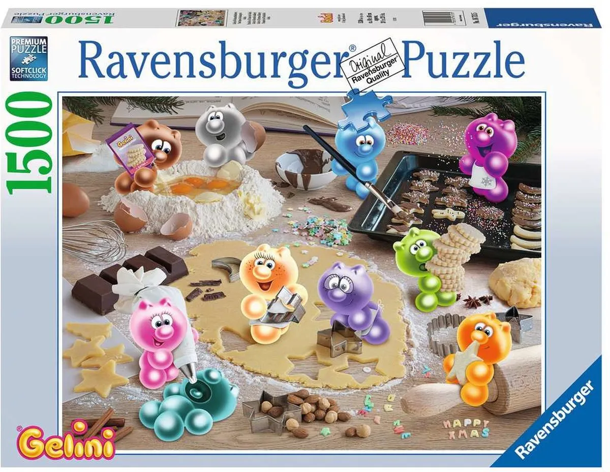 Ravensburger Kerst met Gellini Legpuzzel 1500 Stuks - Multicolor
