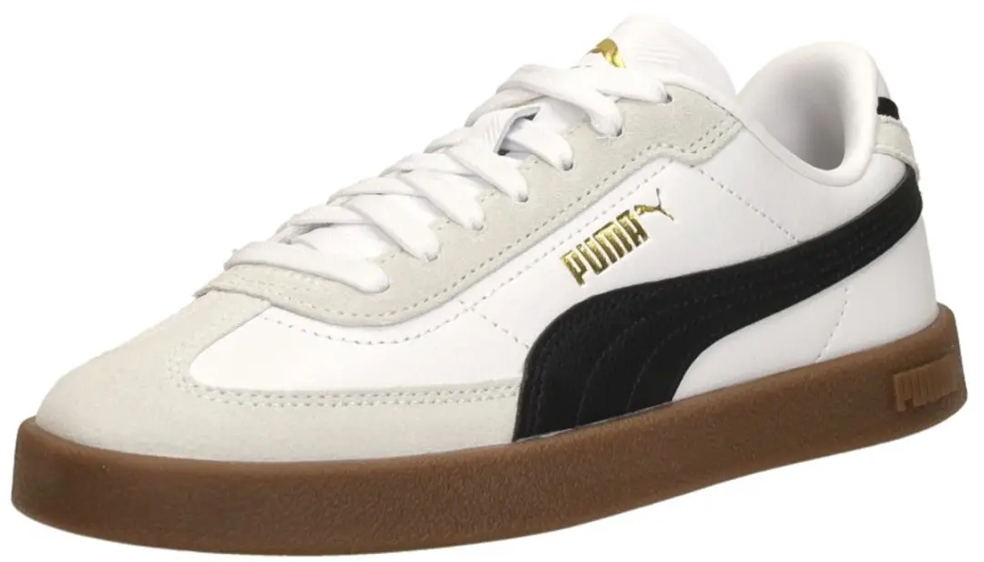 PUMA Club II Era Jr Unisex Sneakers - 37 - Wit/Zwart - afbeelding 5 van 6