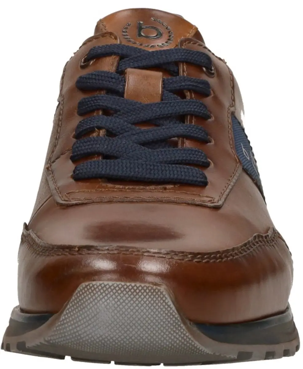 Bugatti Cirino Sneakers cognac Leer - Maat 42 - afbeelding 3 van 6