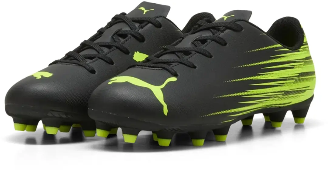 Puma voetbalschoen ATTACANTO II FG/AG JR kinderen en tieners 108496 09 Black-Lim