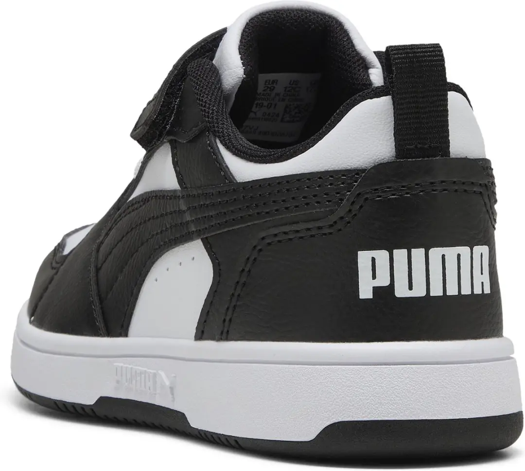 PUMA Rebound V6 Lo AC+ PS Sneakers - 087213 - Wit/Zwart - afbeelding 5 van 6