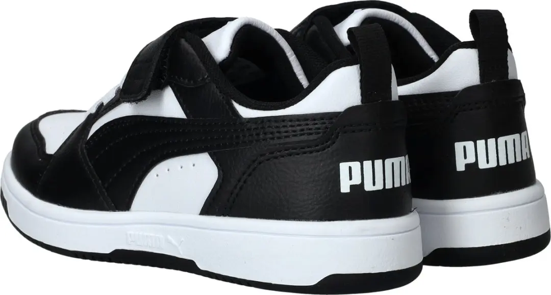 PUMA Rebound V6 Lo AC+ PS Sneakers - 087213 - Wit/Zwart - afbeelding 4 van 6