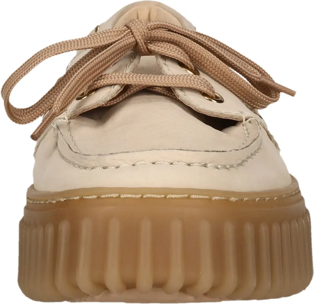 Clarks Torhill Boat Herrenschuhe - Beige - 35.5 - afbeelding 2 van 6