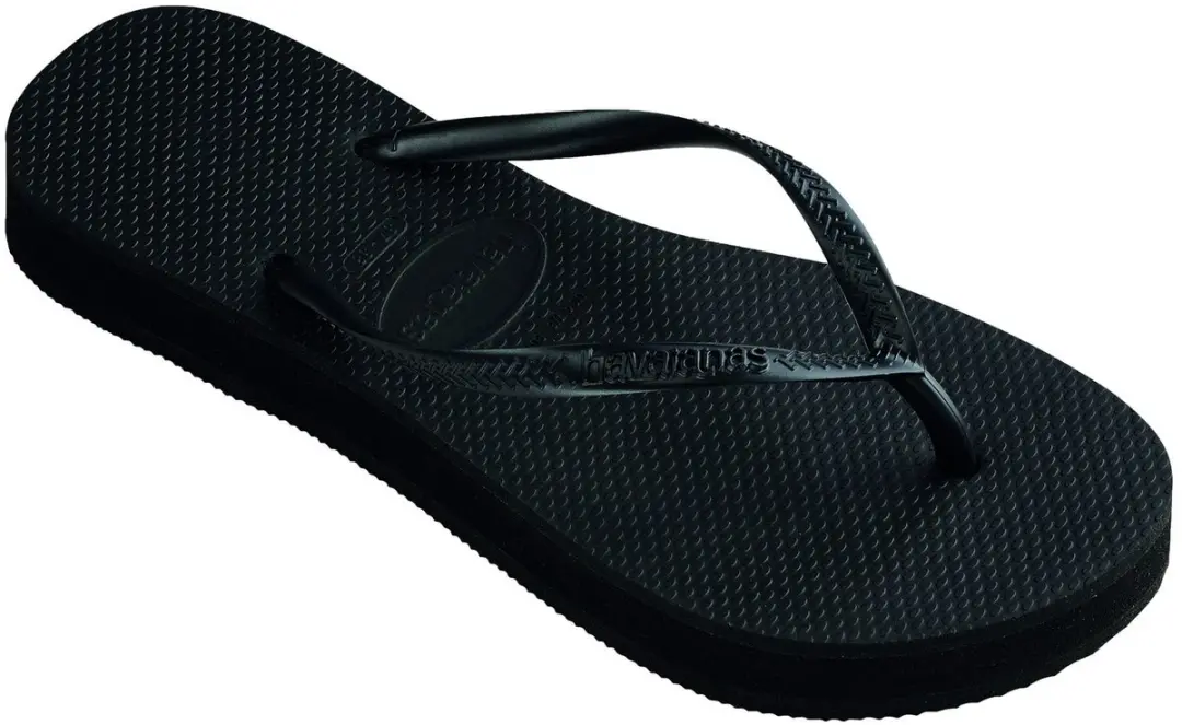 Havaianas Slim Flatform Teenslipper - Zwart - afbeelding 4 van 6